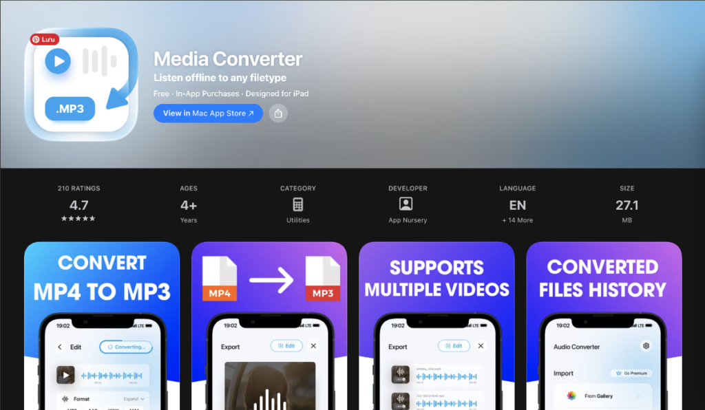 Hình ảnh App Media Converter